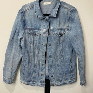 Washed Blue Women's Jean Jacket